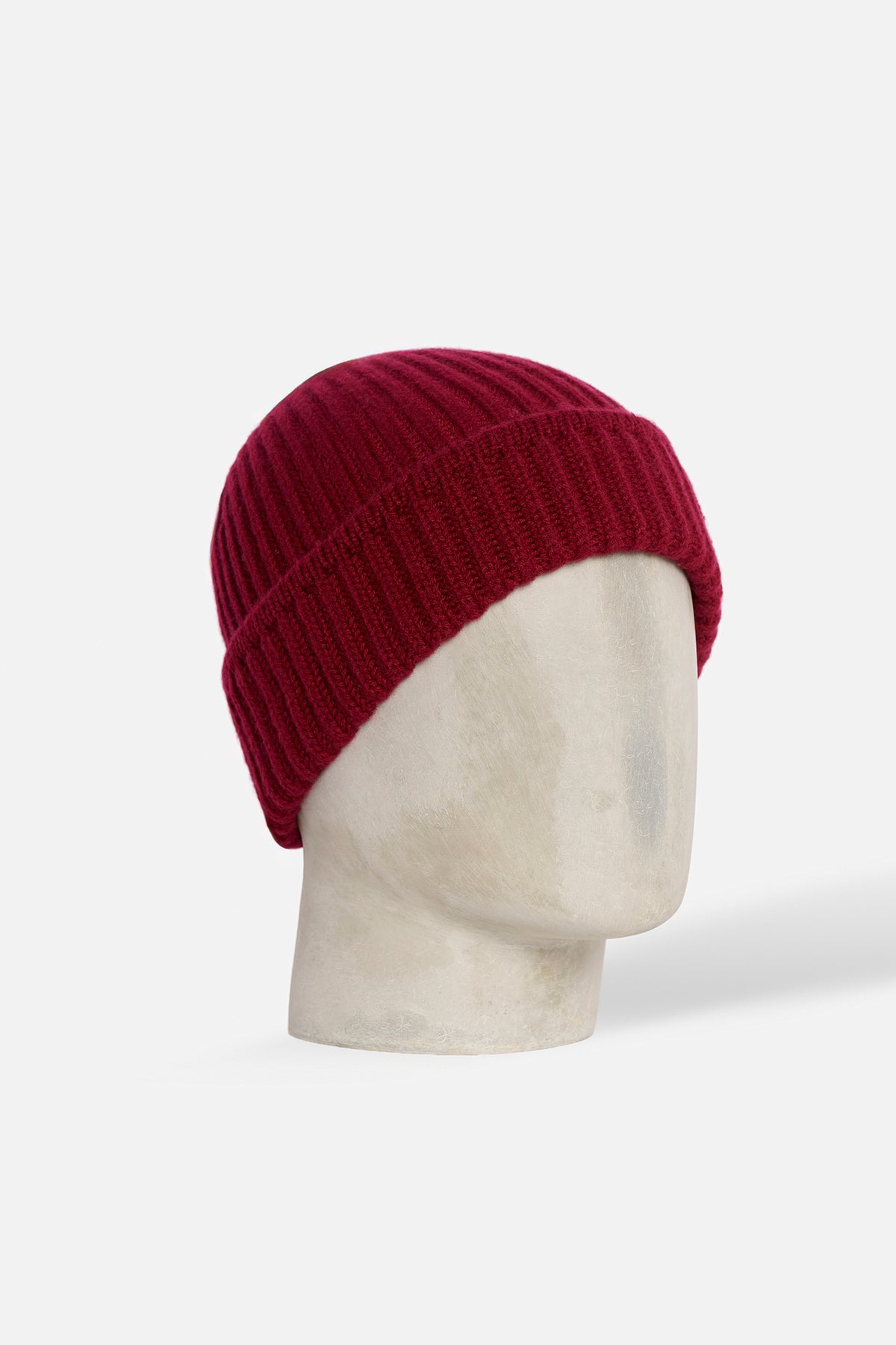 Cuffia Costa Larga Cashmere - Bordeaux