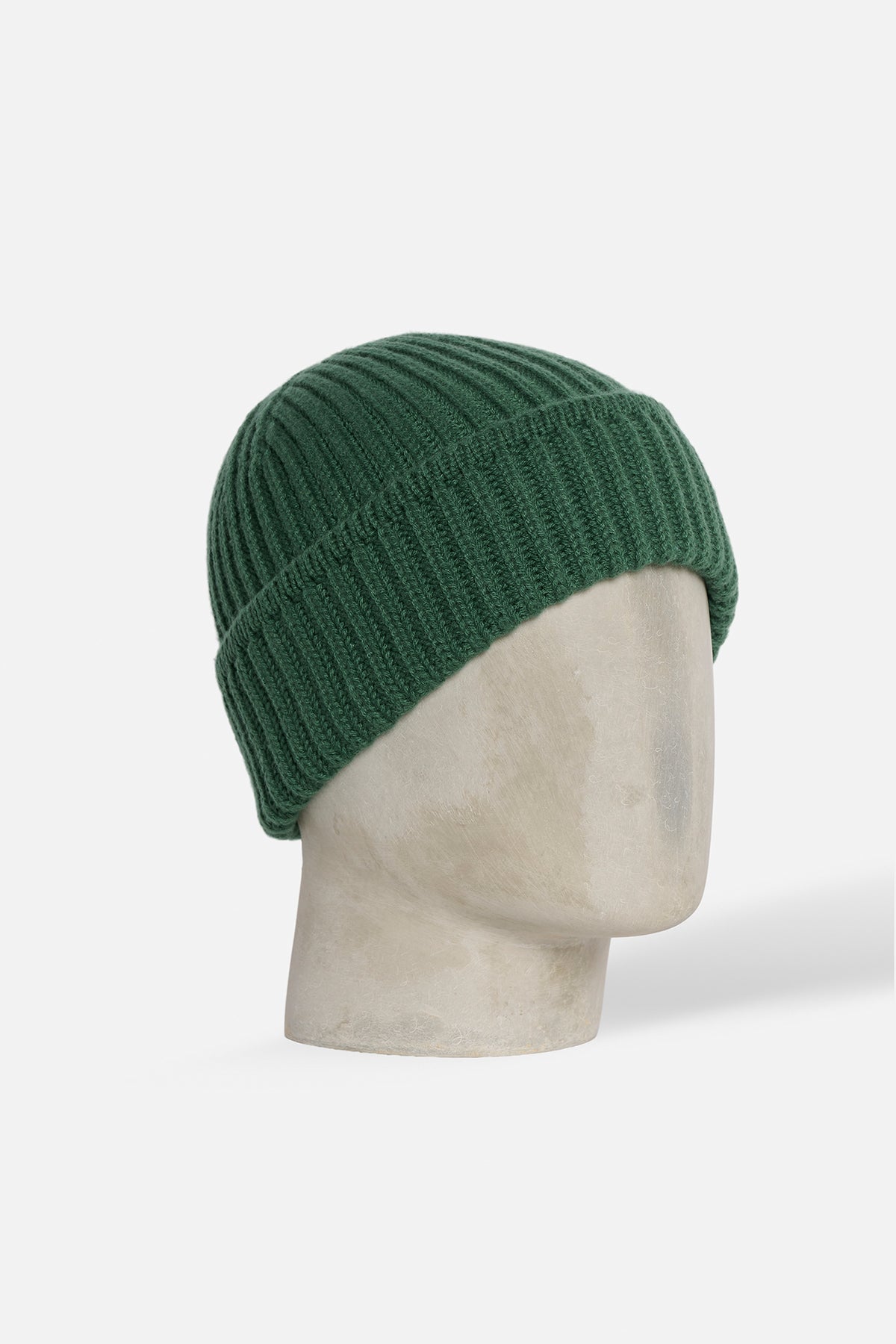 Cuffia Costa Larga Cashmere - Verde