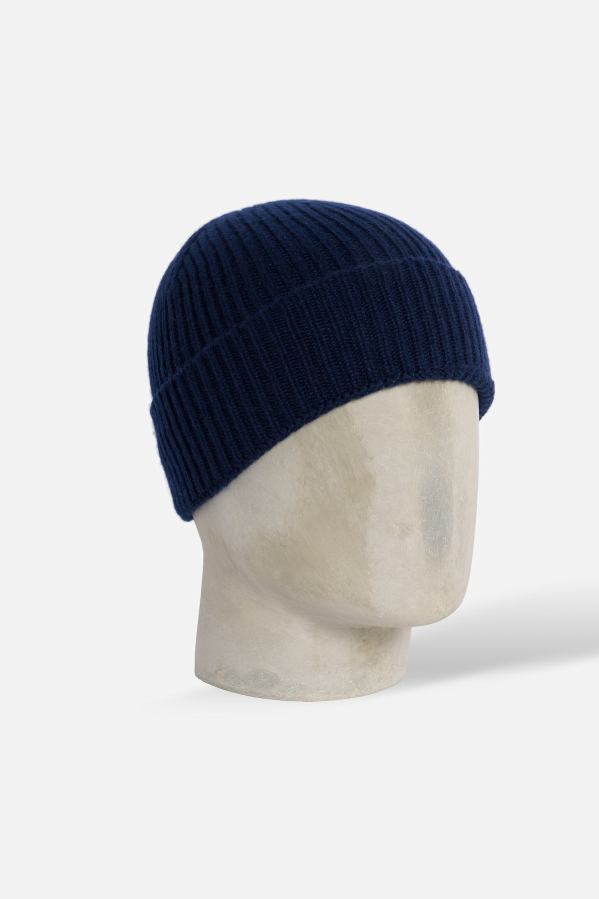 Cuffia Costa Stretta Cashmere - Blu Navy