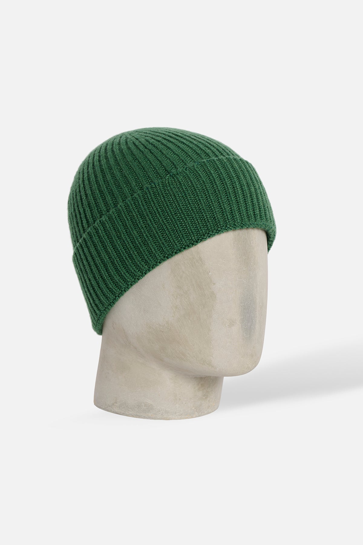 Cuffia Costa Stretta Cashmere - Verde