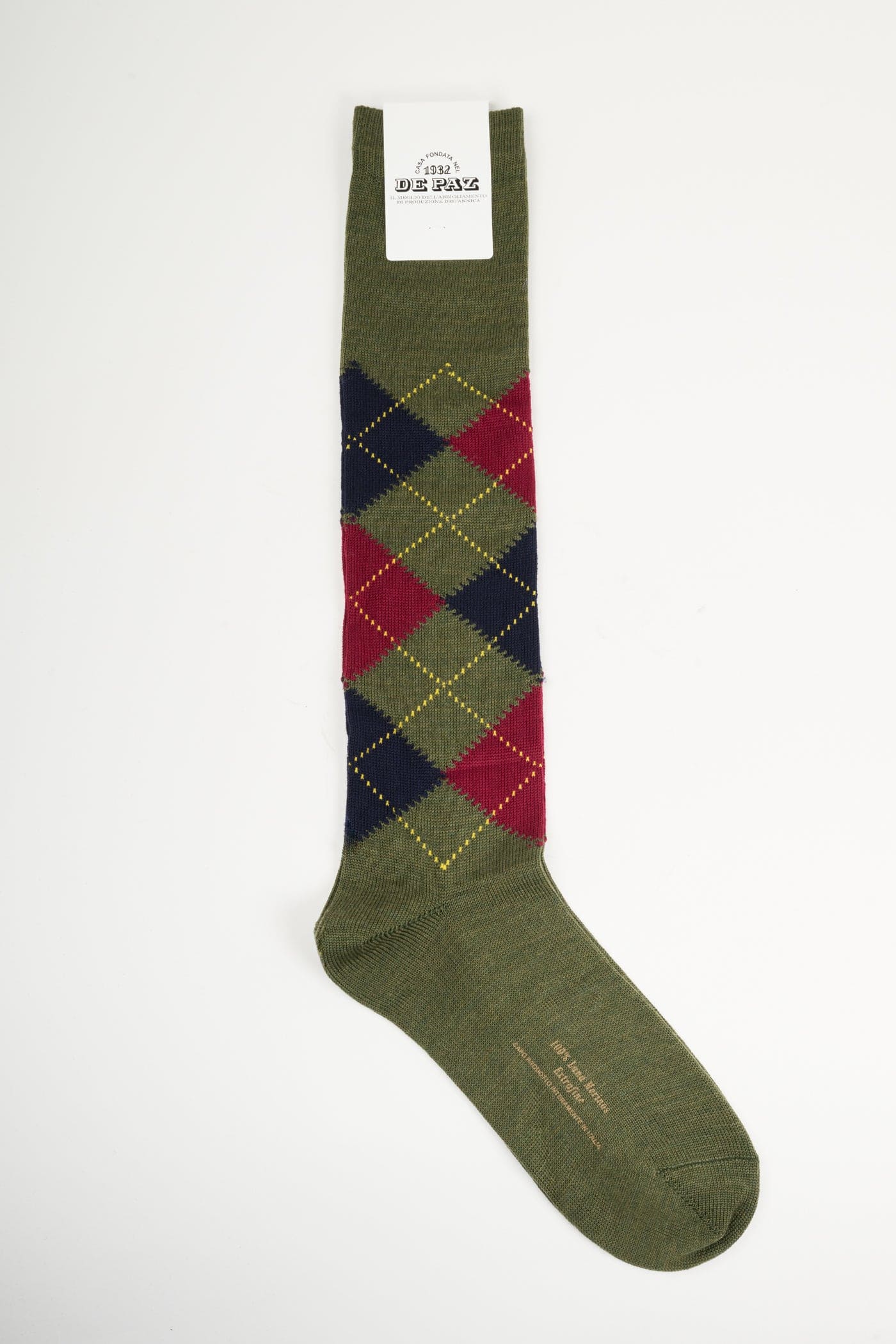 Argyle merino
