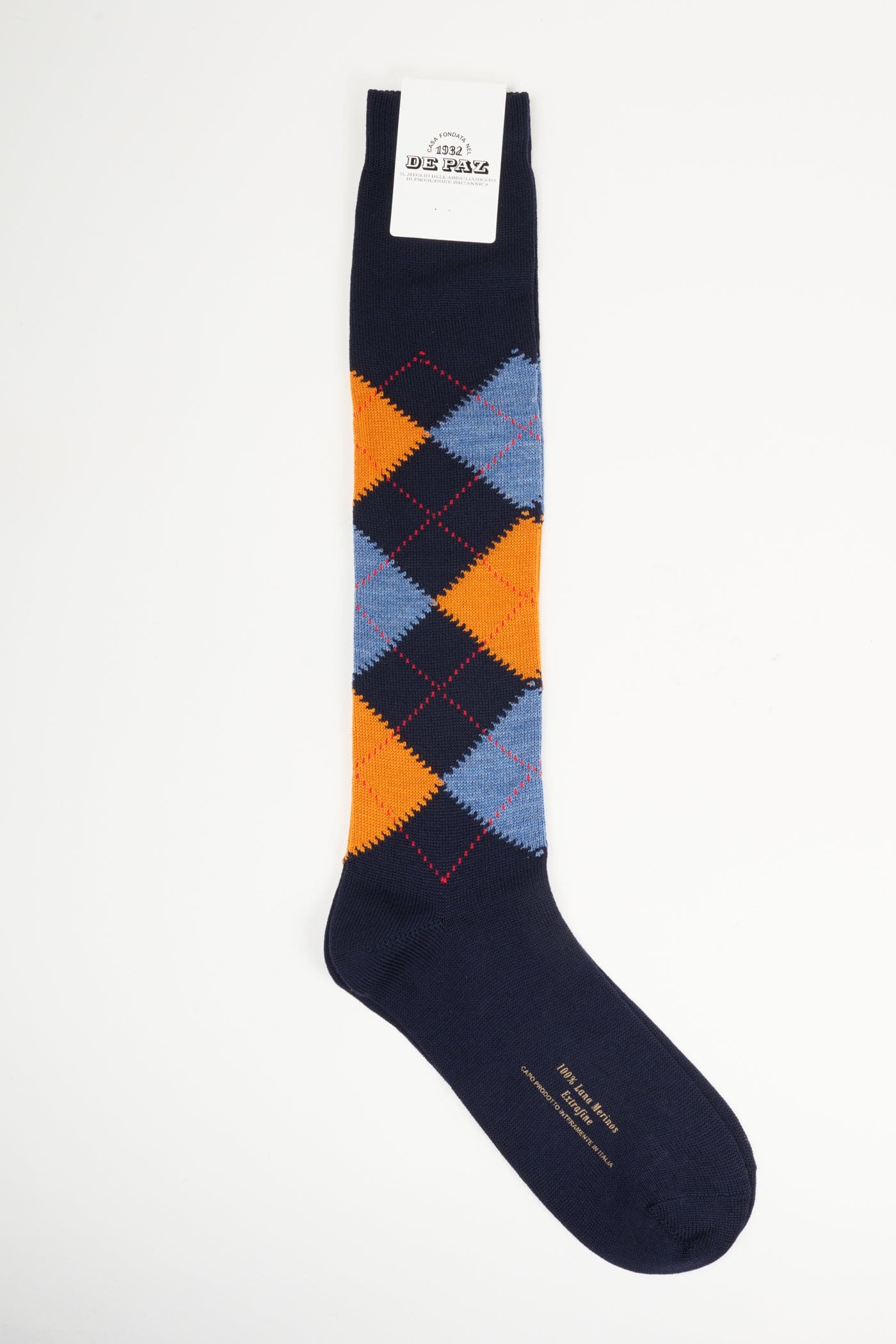 Argyle merino