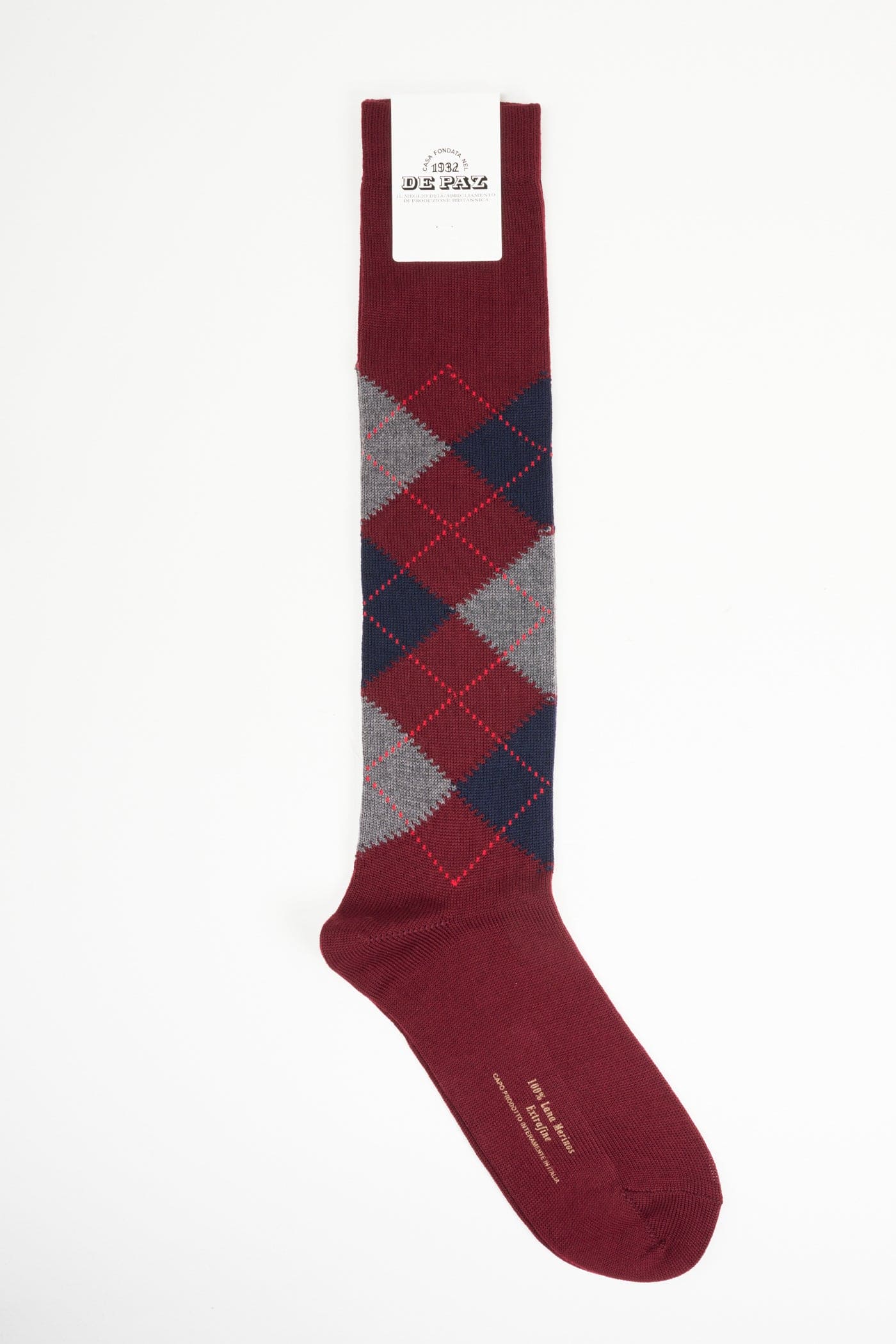 Argyle merino