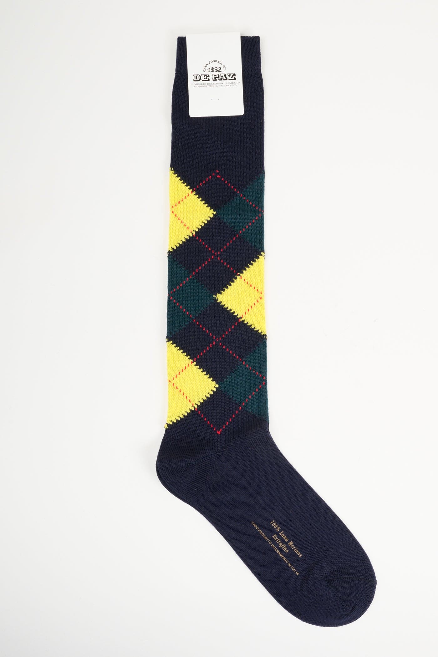 Argyle merino