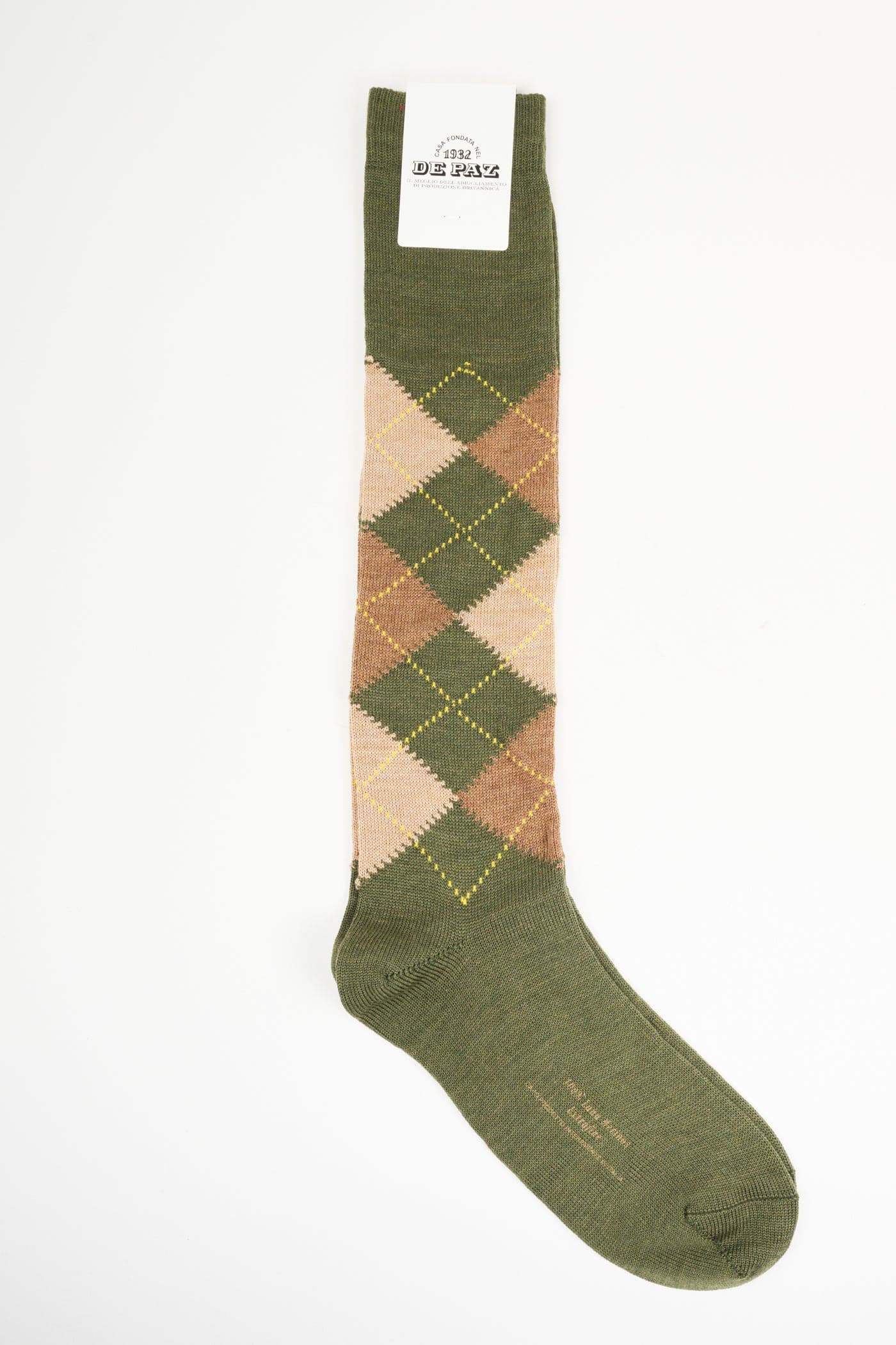 Argyle merino