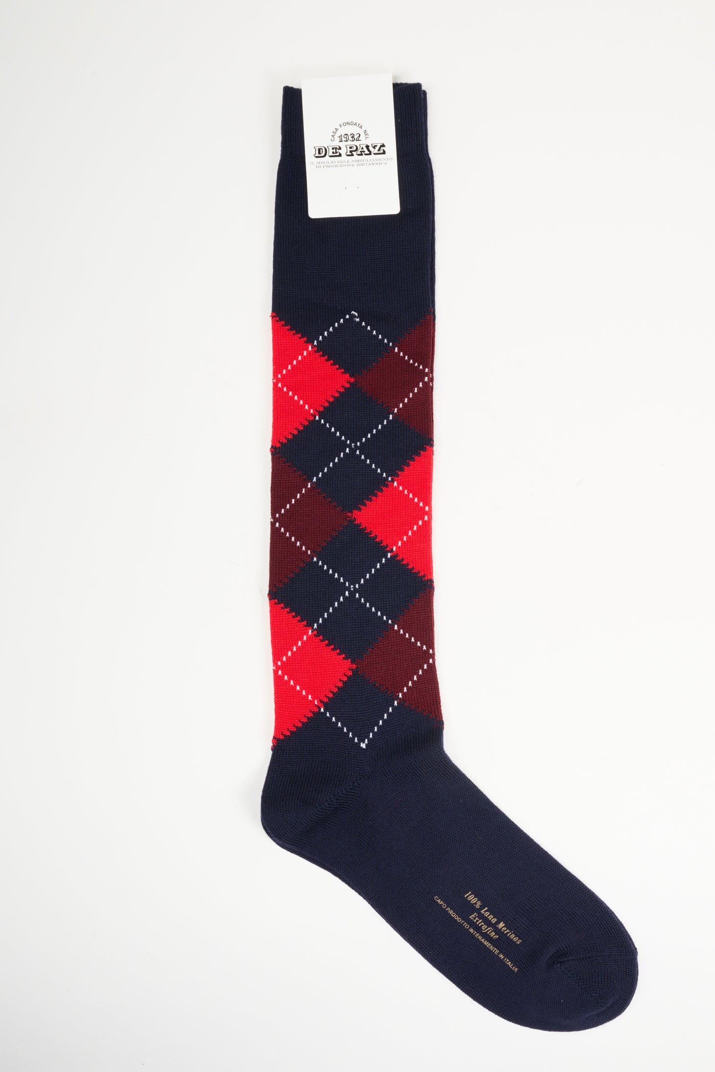 Argyle merino