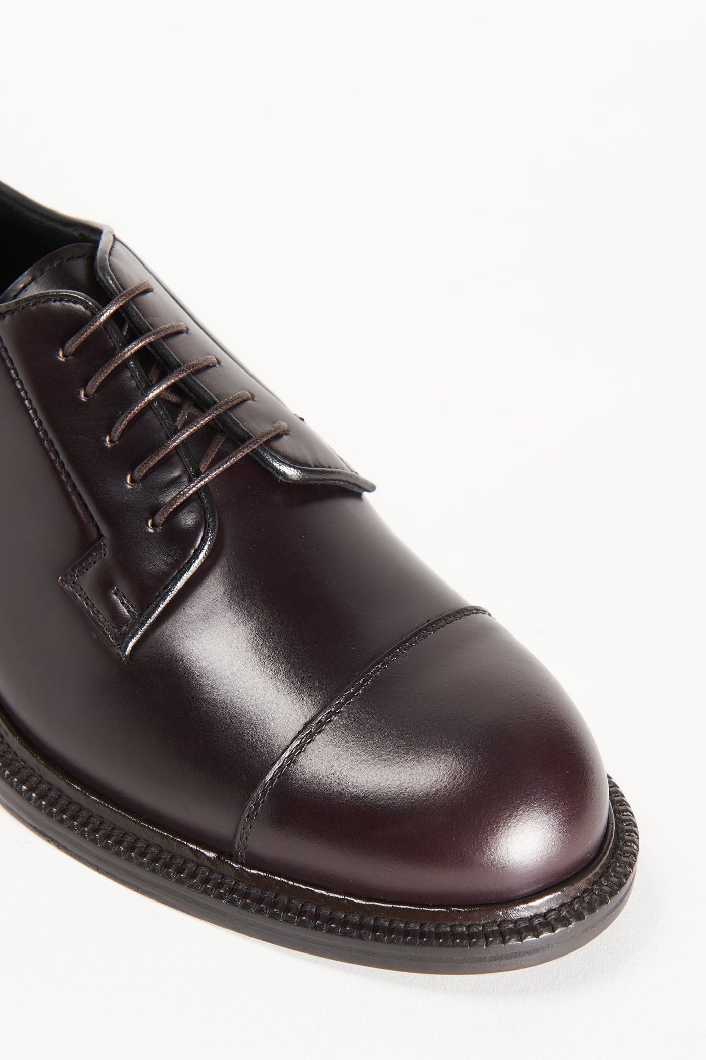 Leather derby