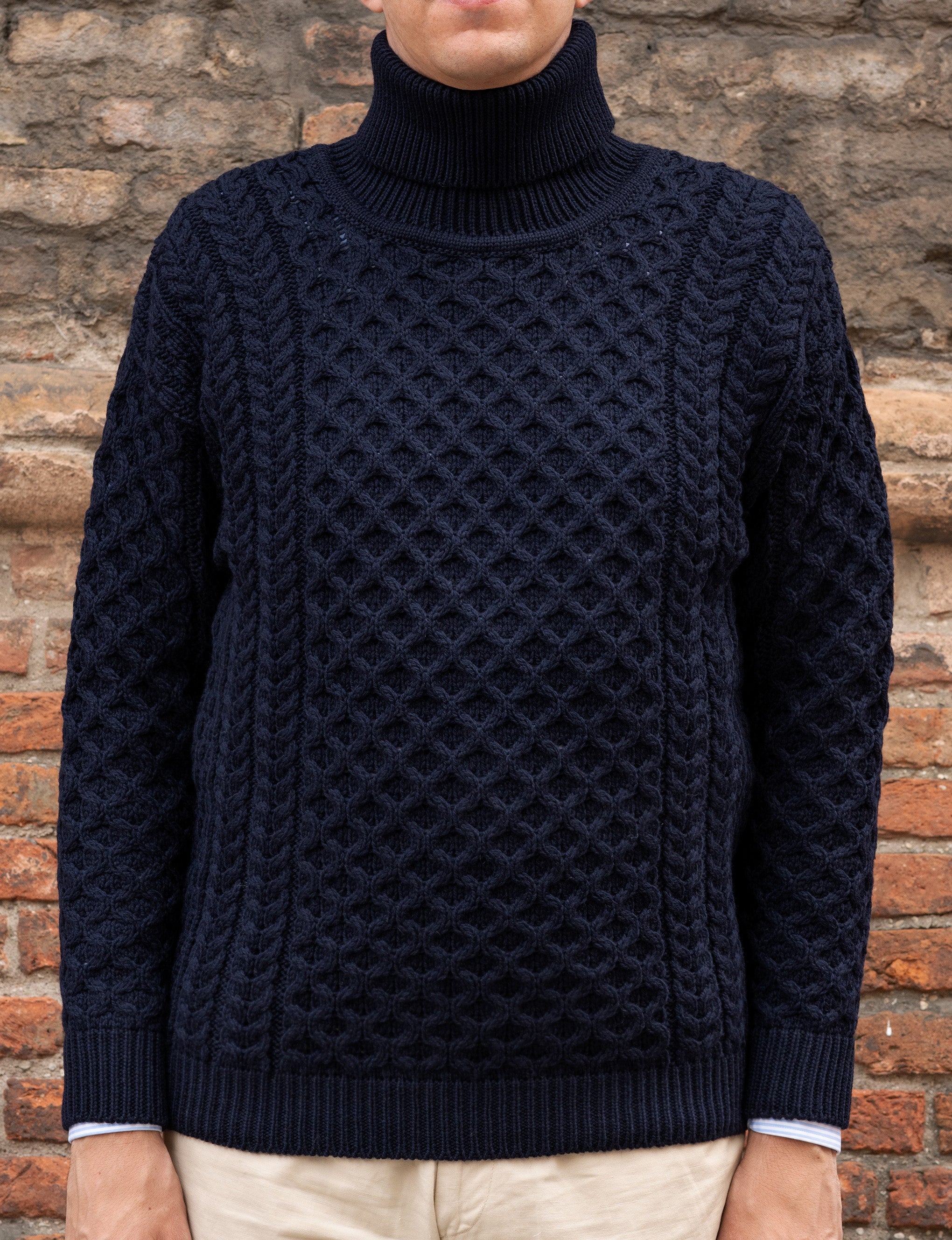 Aran High Neck
