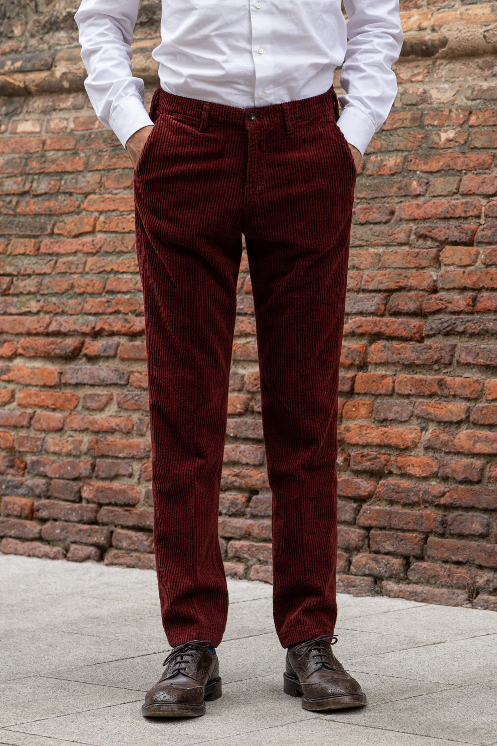 Chinos velluto