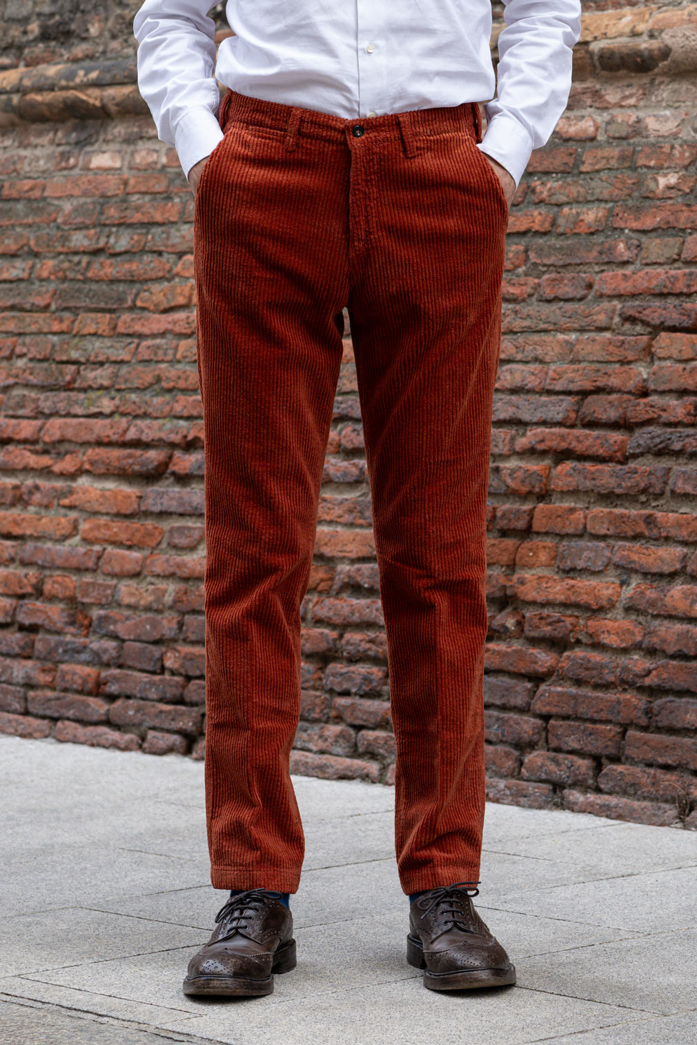 Chinos velluto