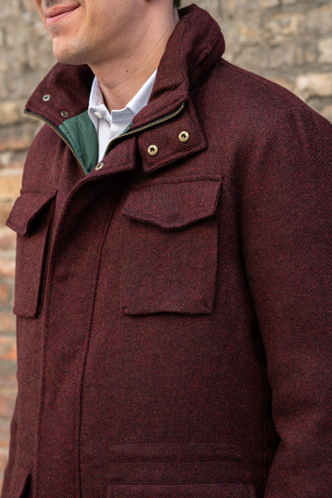 Field Jacket int. piuma