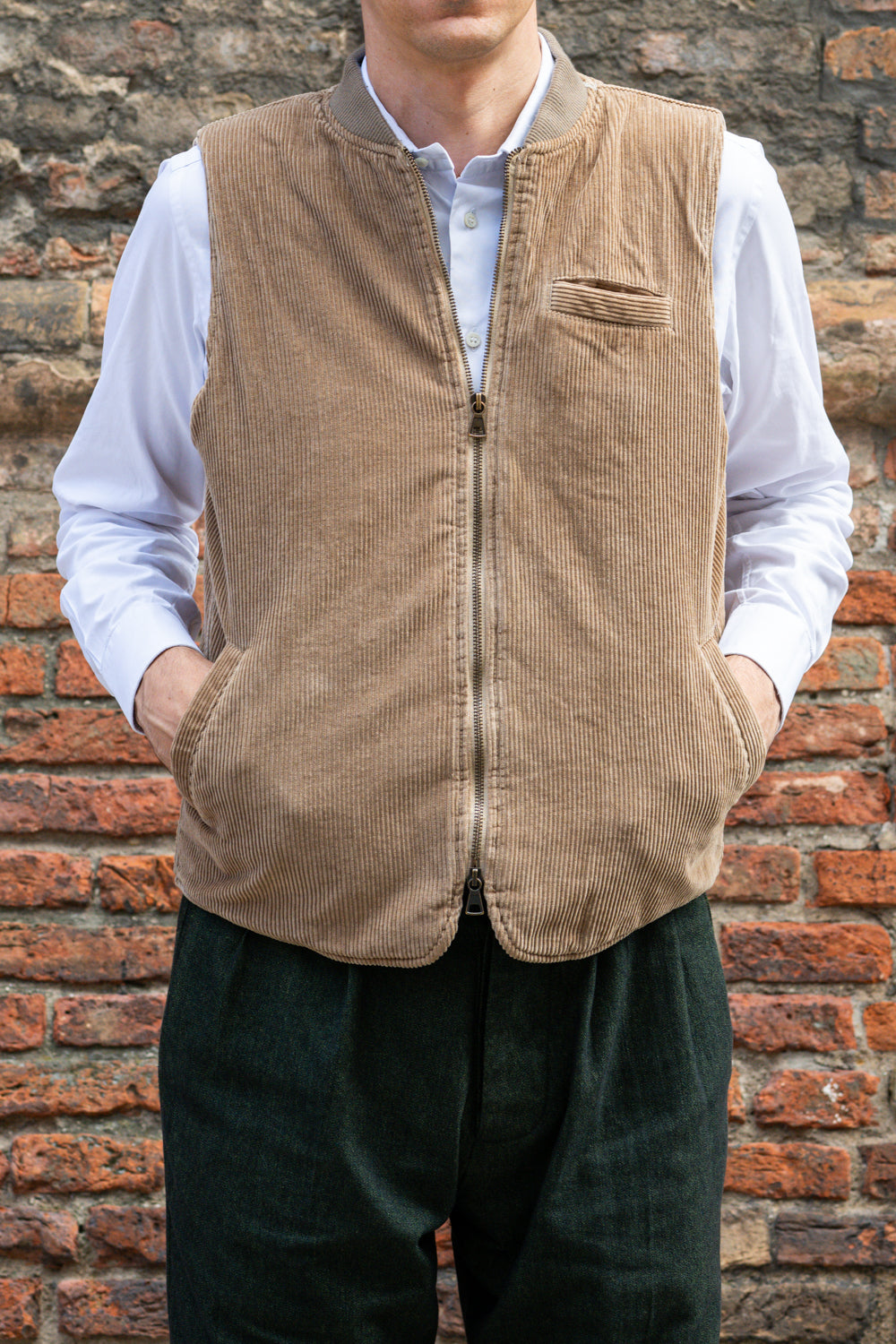 Gilet velluto