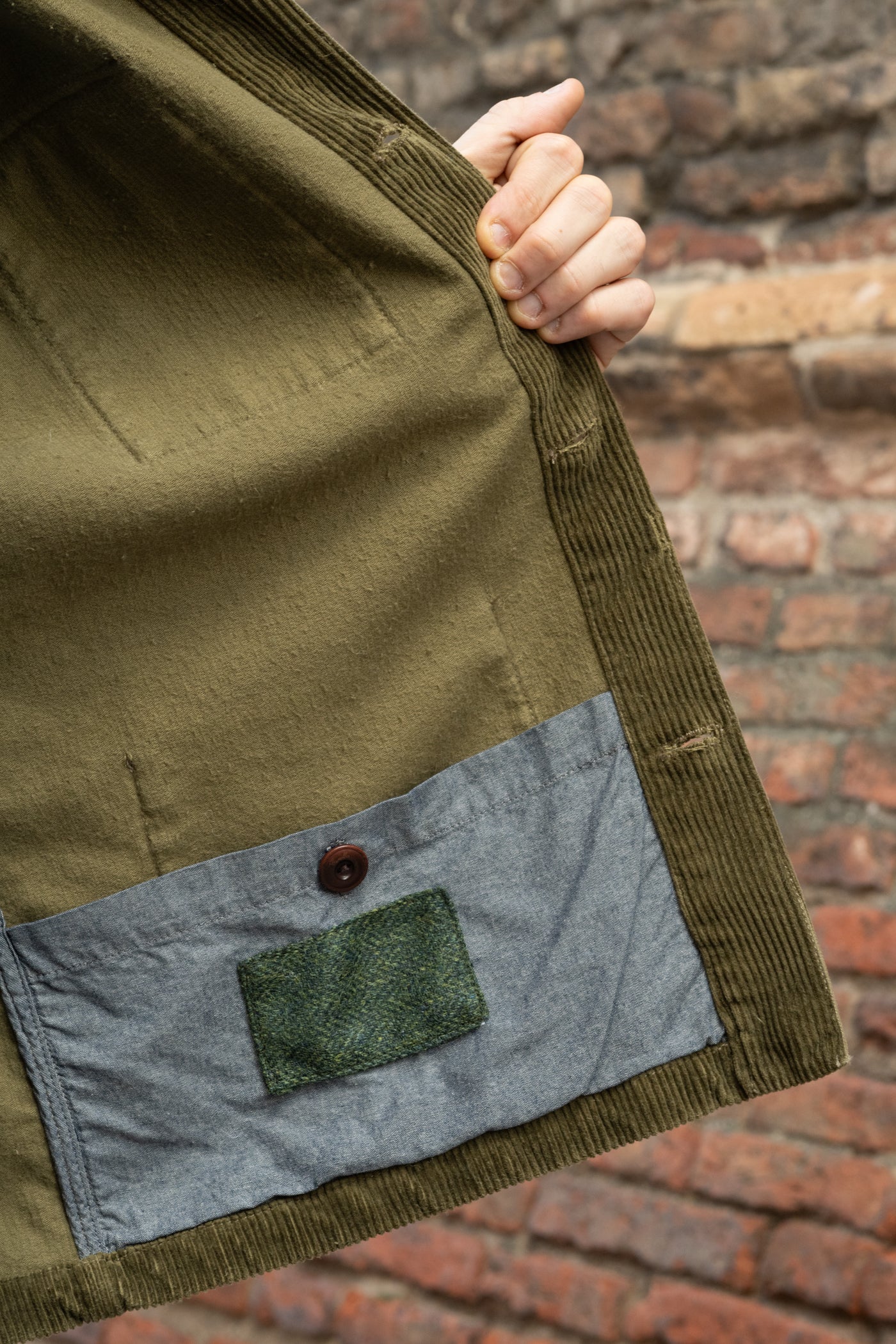 Working jacket velluto