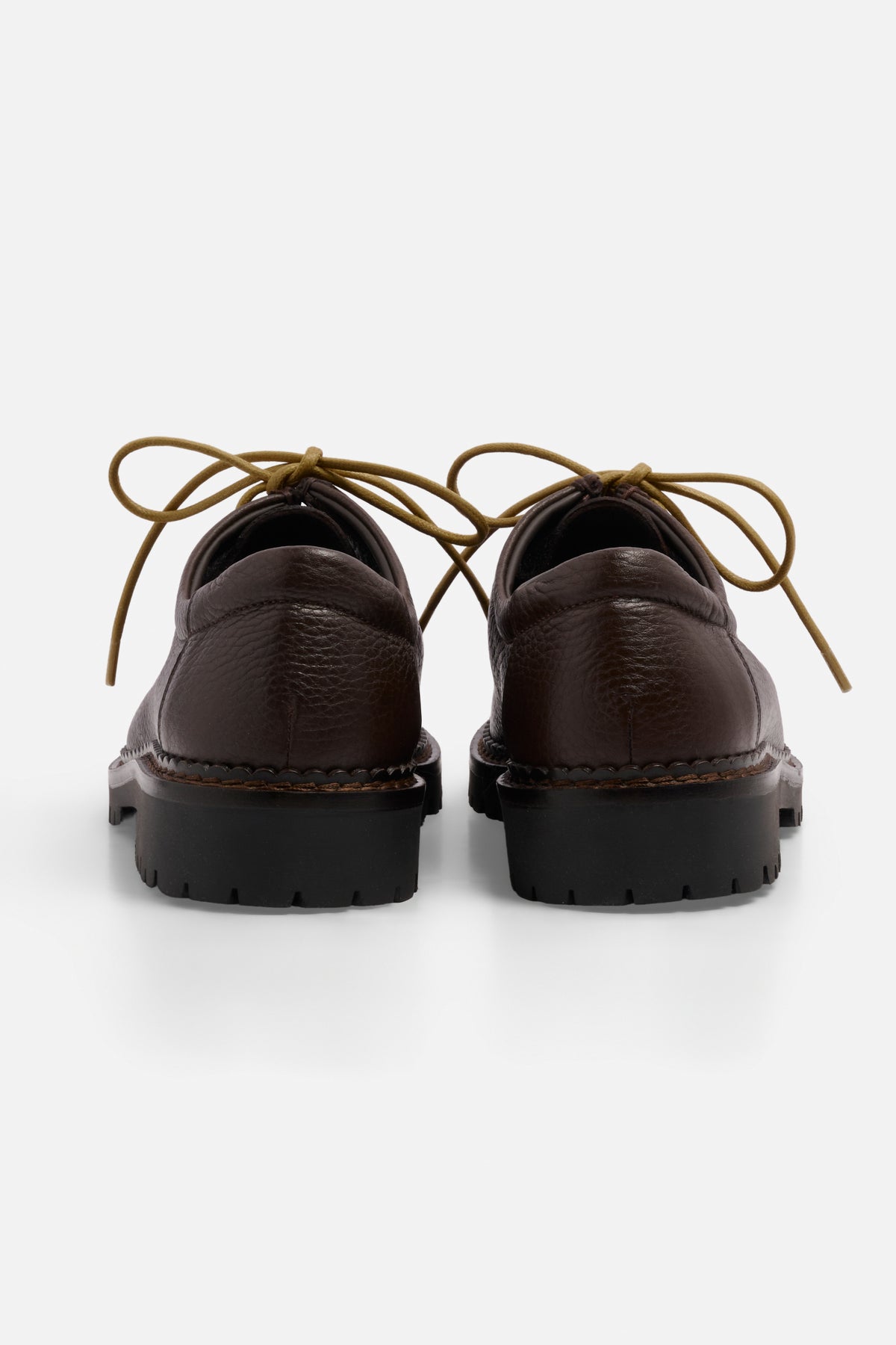 De Paz Shoes in Pelle Martellata - Marrone