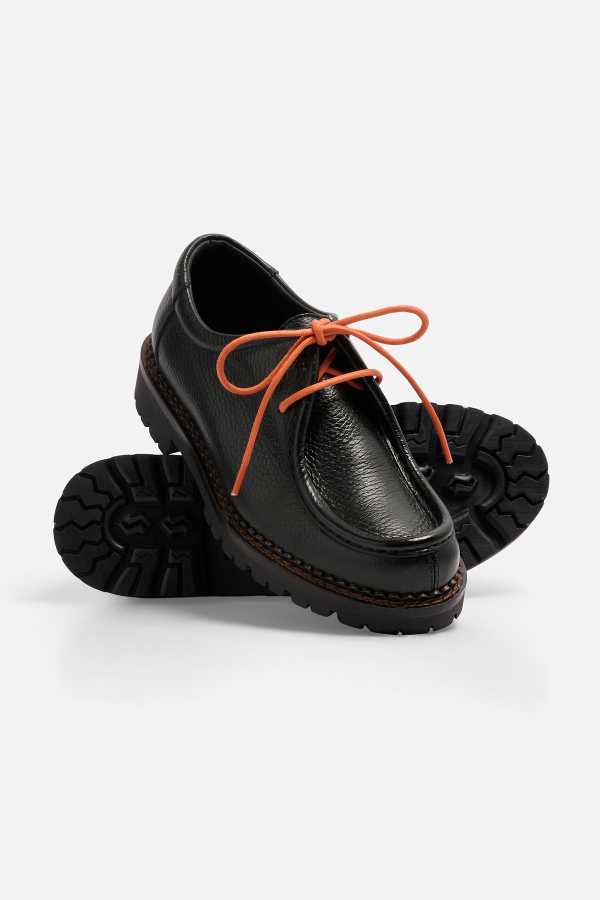 De Paz Shoes in Pelle Martellata - Verde