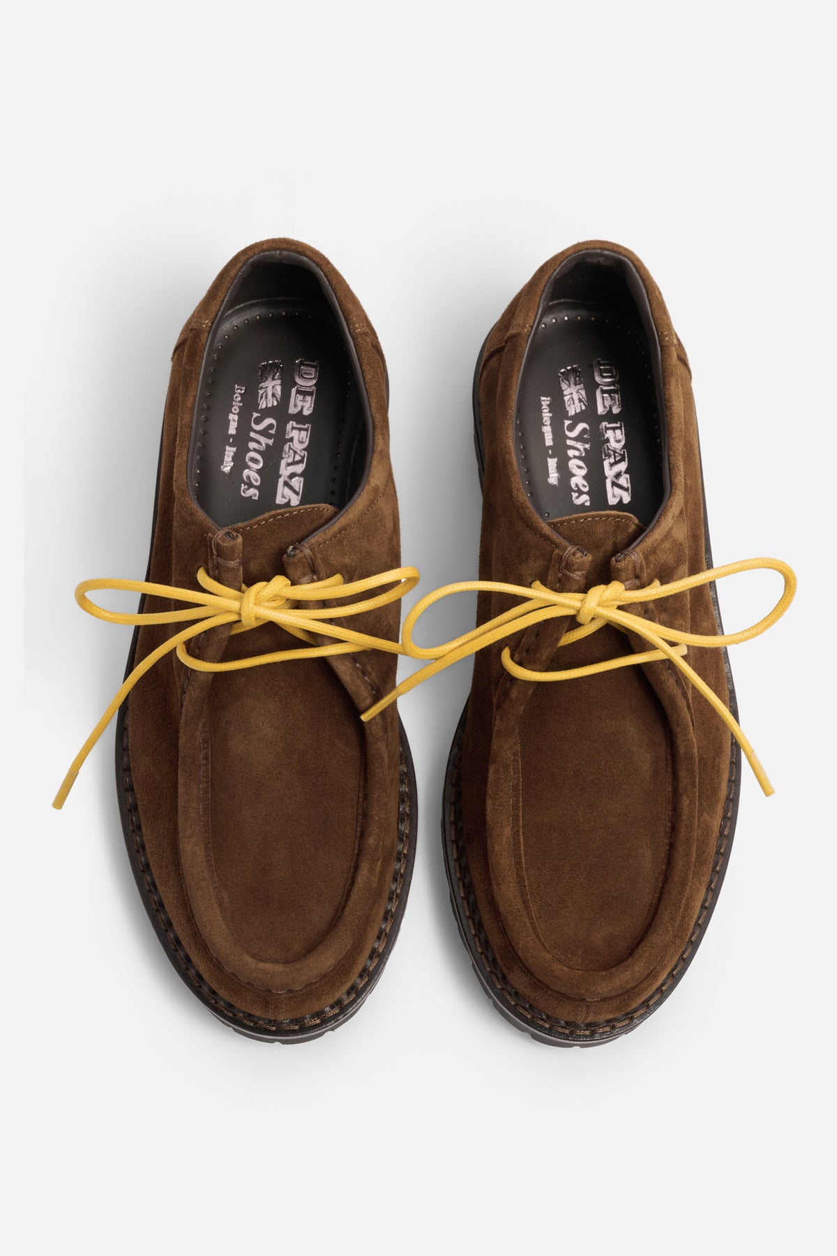 De Paz Shoes in Pelle Scamosciata - Marrone Chiaro