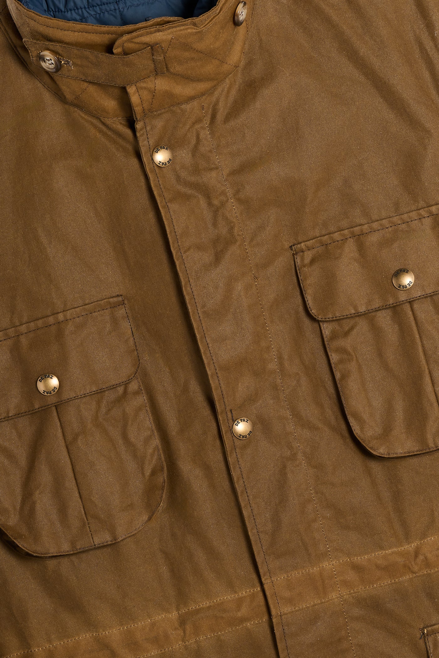 Field Jacket Waxed Interno Staccabile