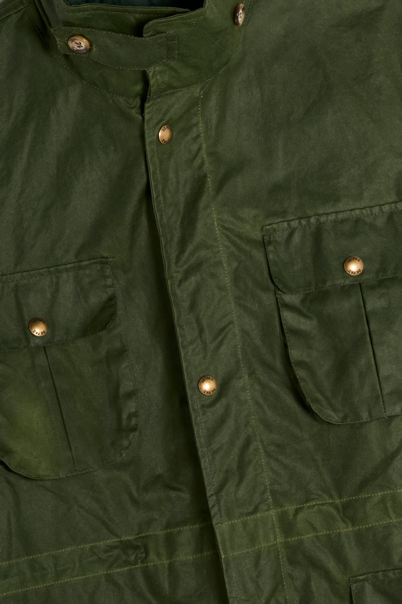Field Jacket Waxed Interno Staccabile