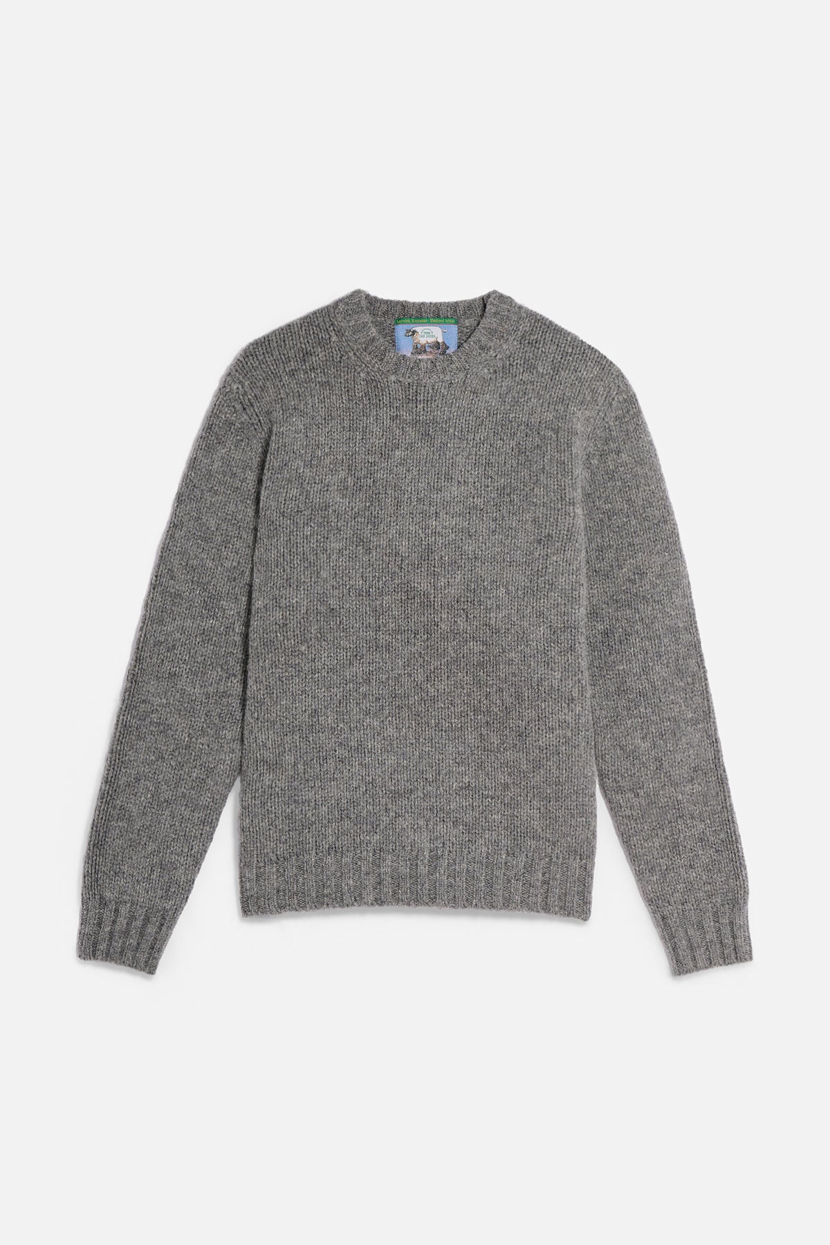 Crew Neck 3 Ply Shetland