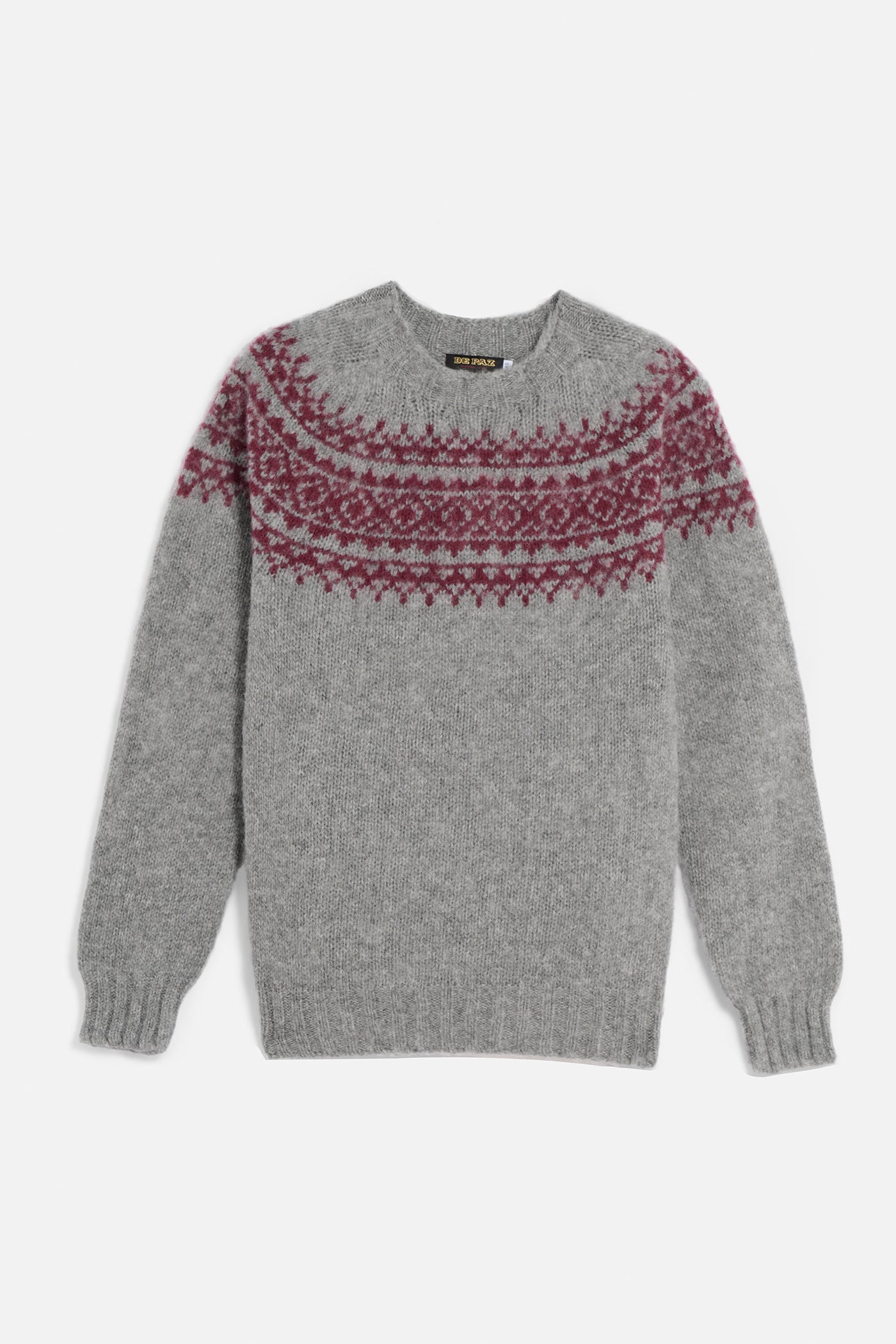 Girocollo Yoke Brushed
