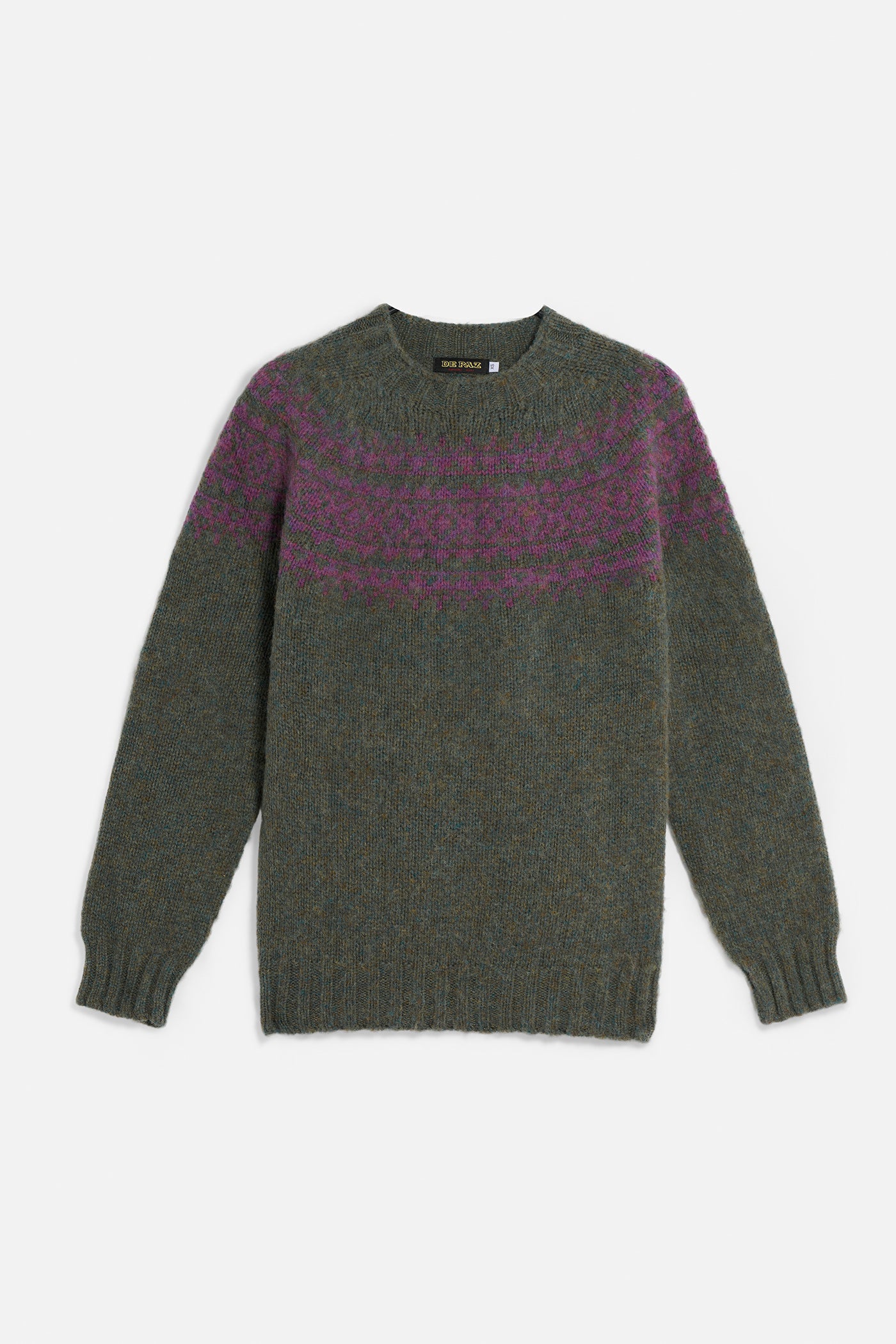 Girocollo Yoke Brushed