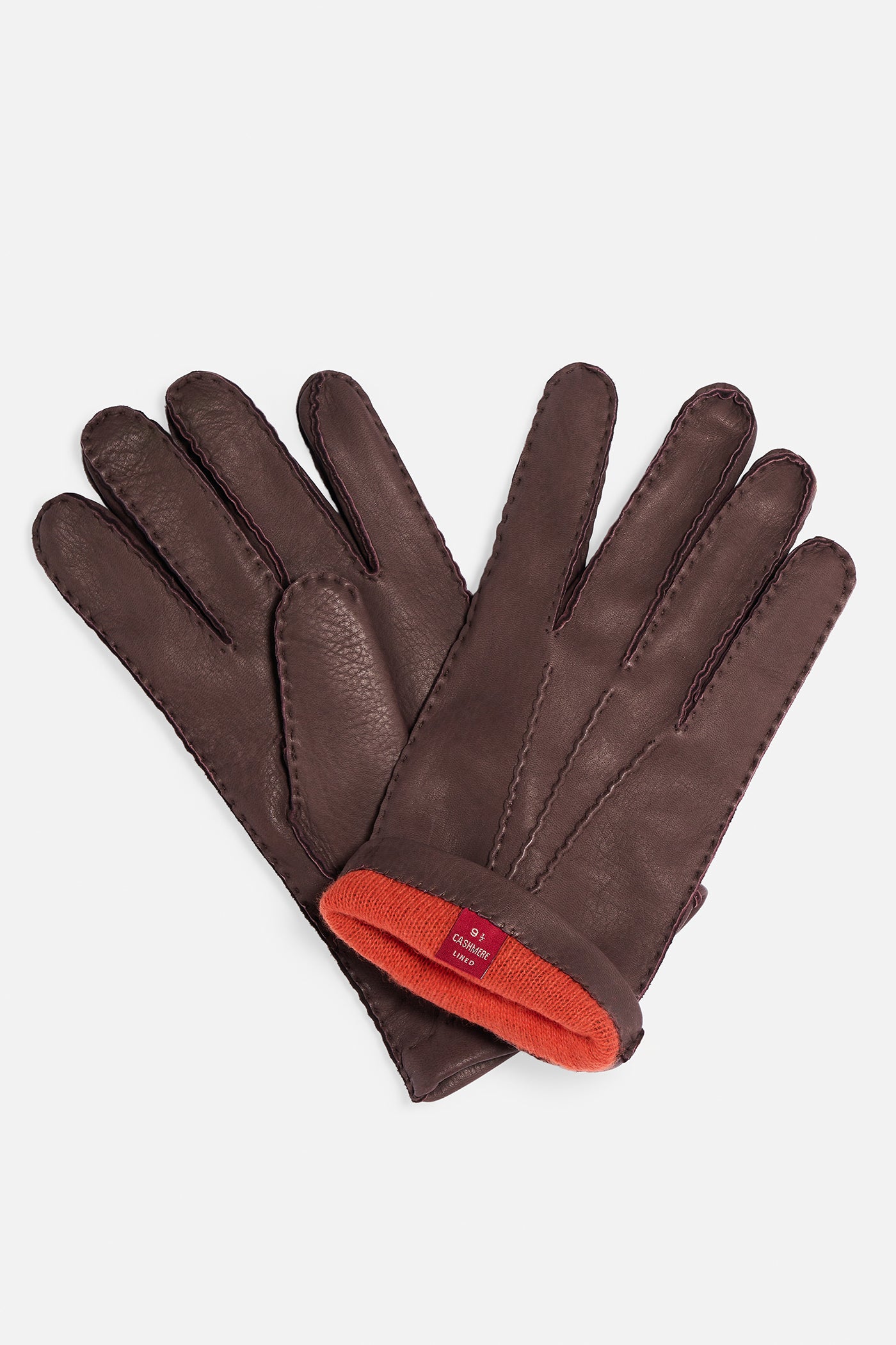 Guanti Cervo Fodera Cashmere