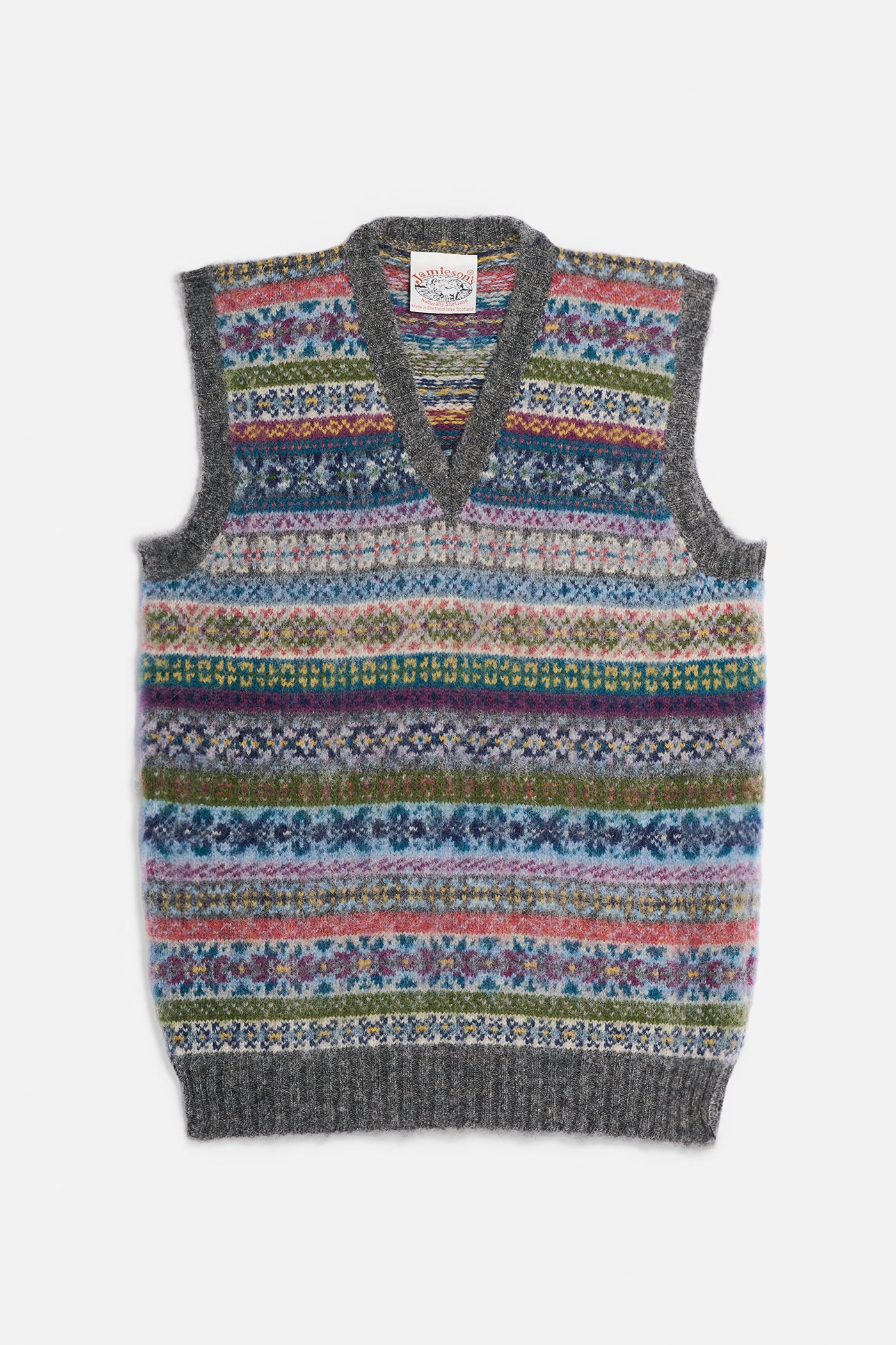 Jamieson Gilet Fairisle