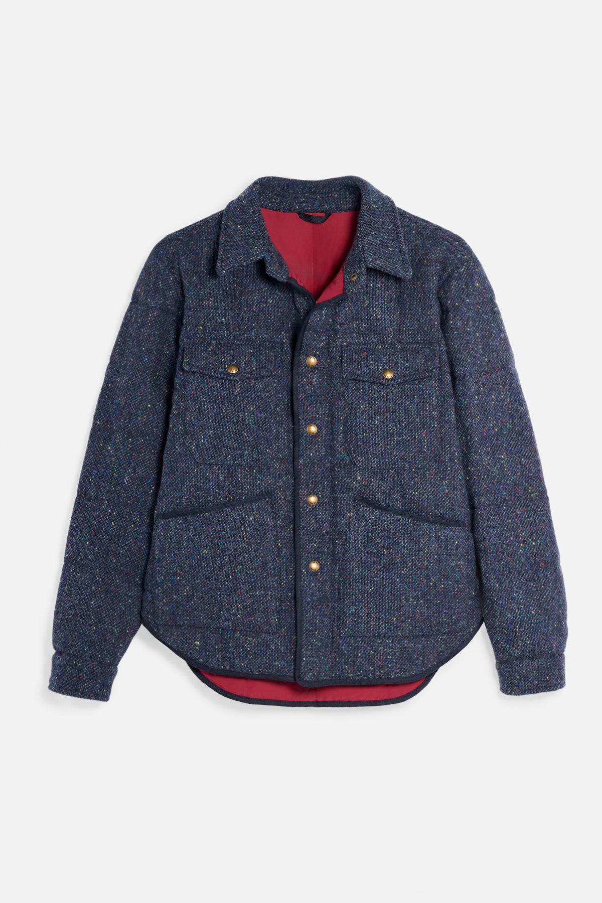 Leon Corto in Donegal Tweed - Blu