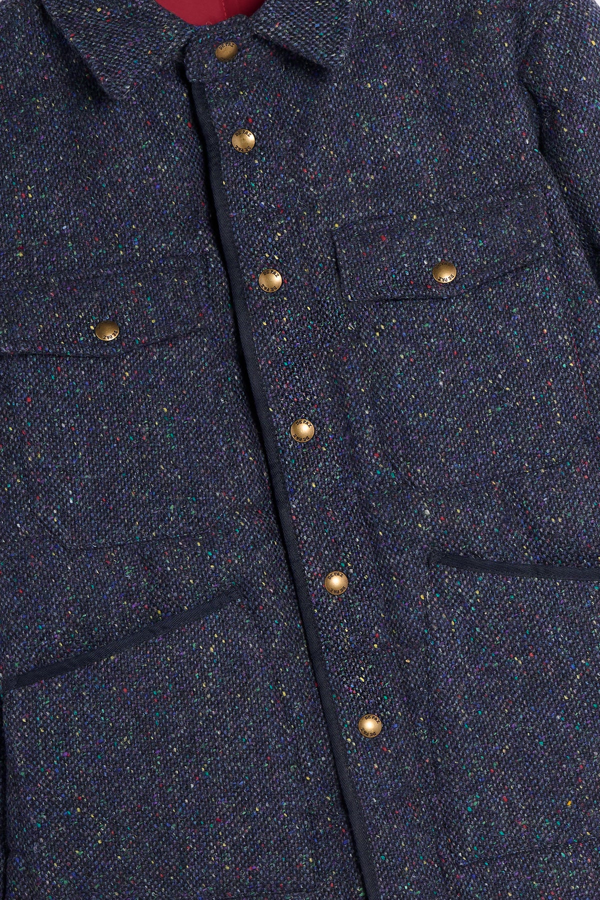 Leon Corto in Donegal Tweed - Blu