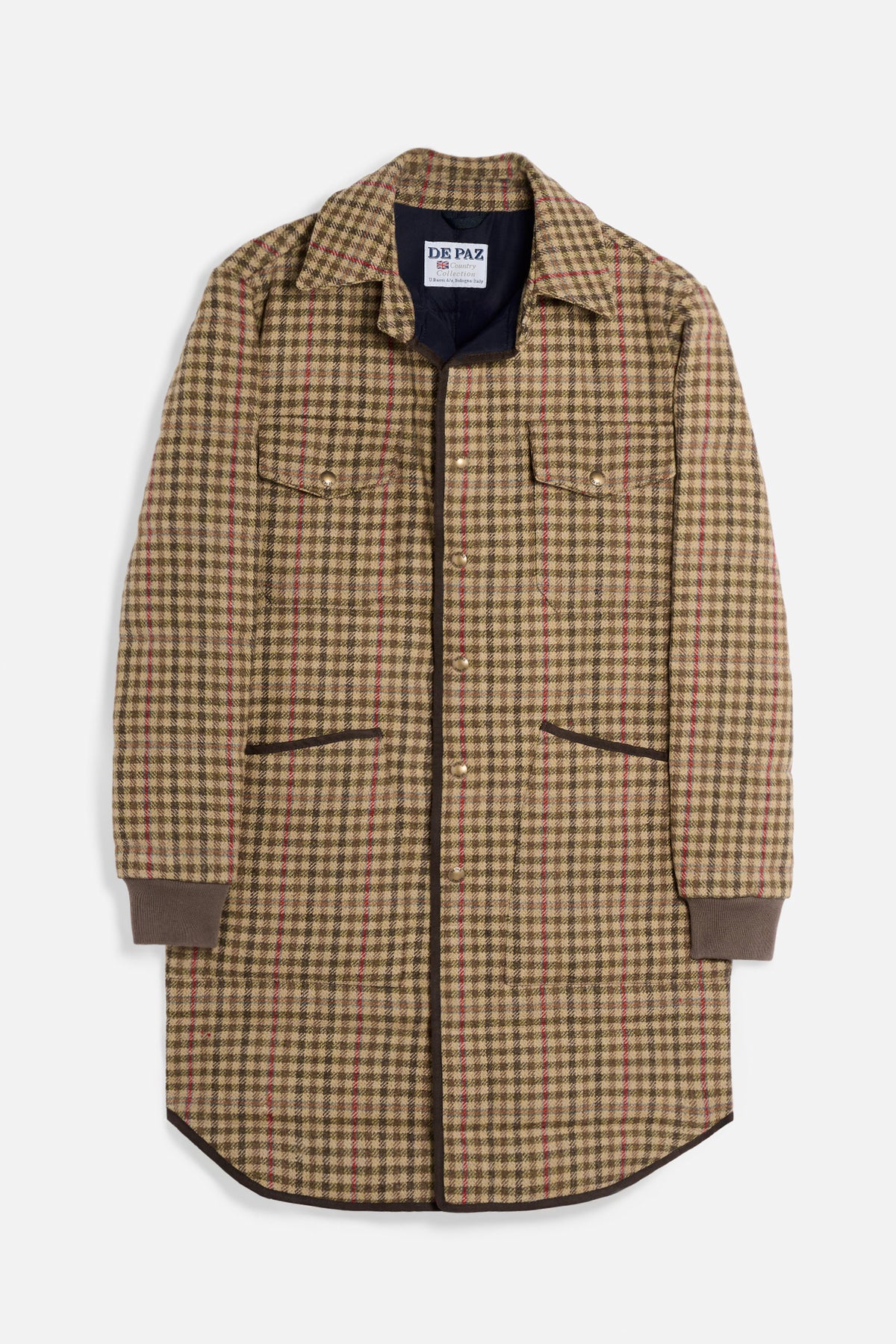 Leon Lungo in Scottish Tweed - Beige