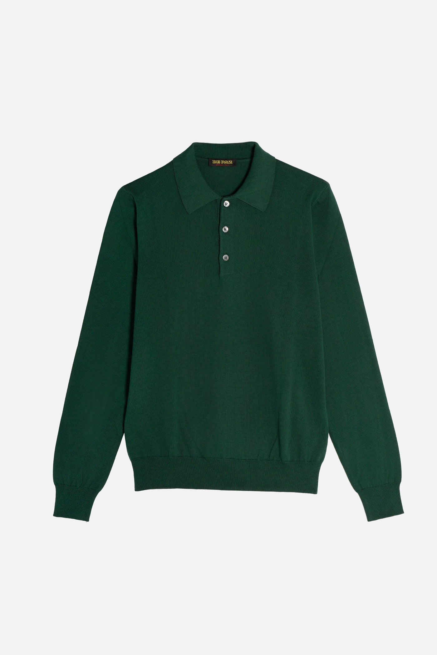 Polo cotone manica lunga