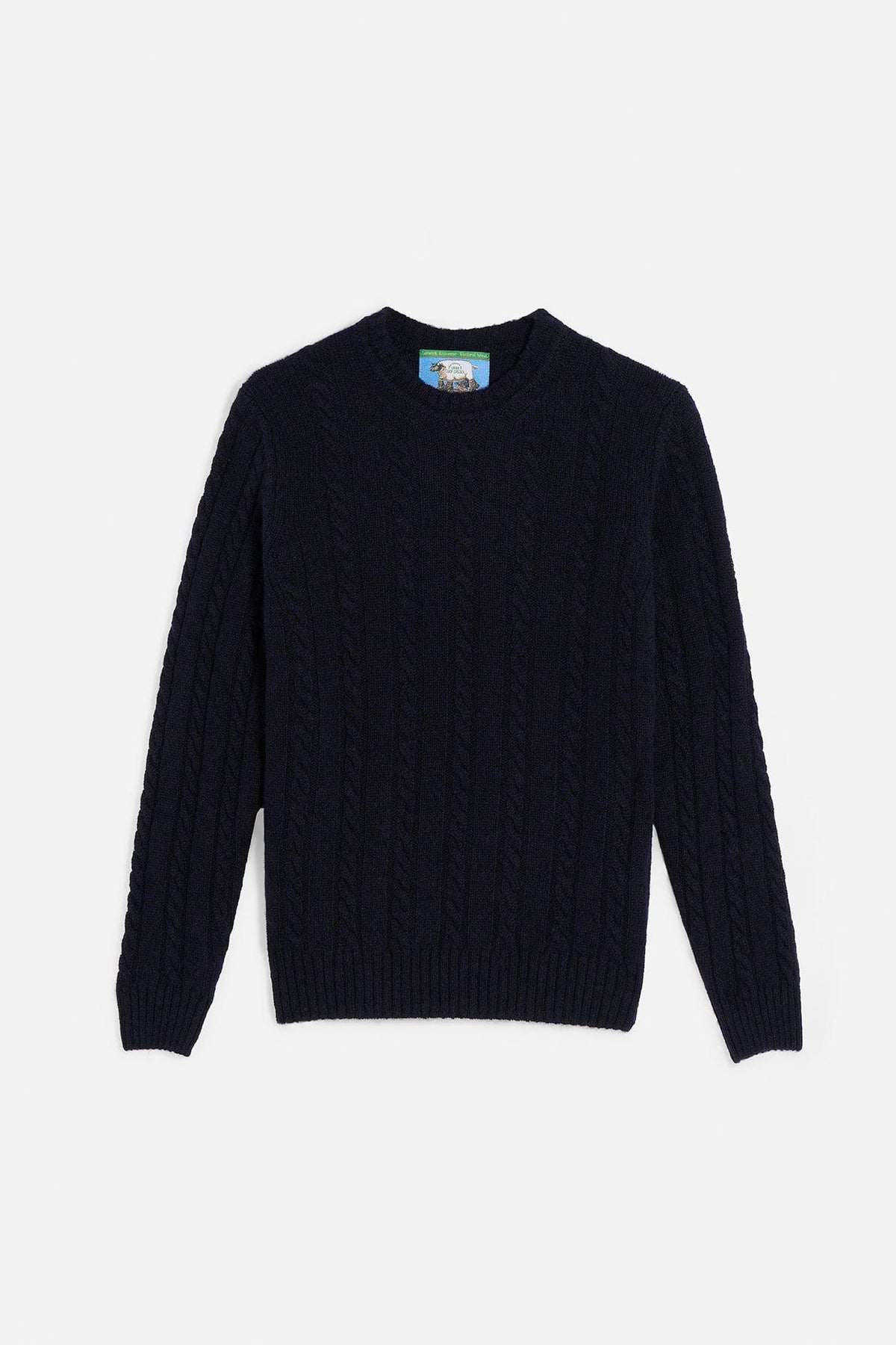 Girocollo Treccia Shetland