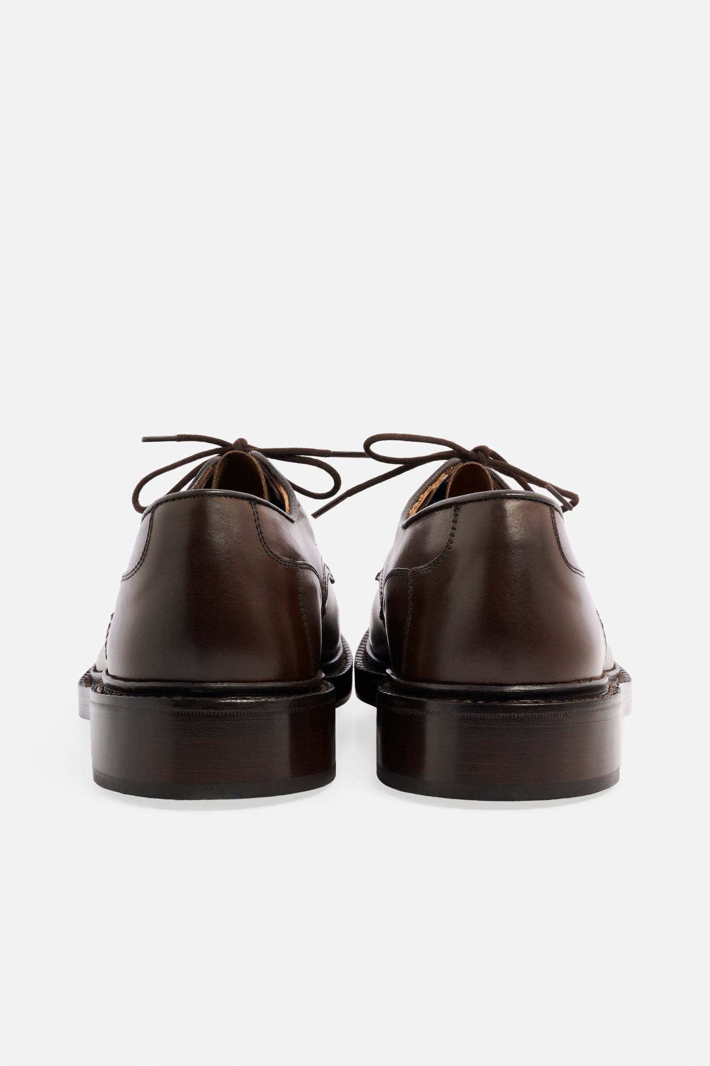 Tricker's Woodstock Espresso Burnished | Derby Plain Handcrafted