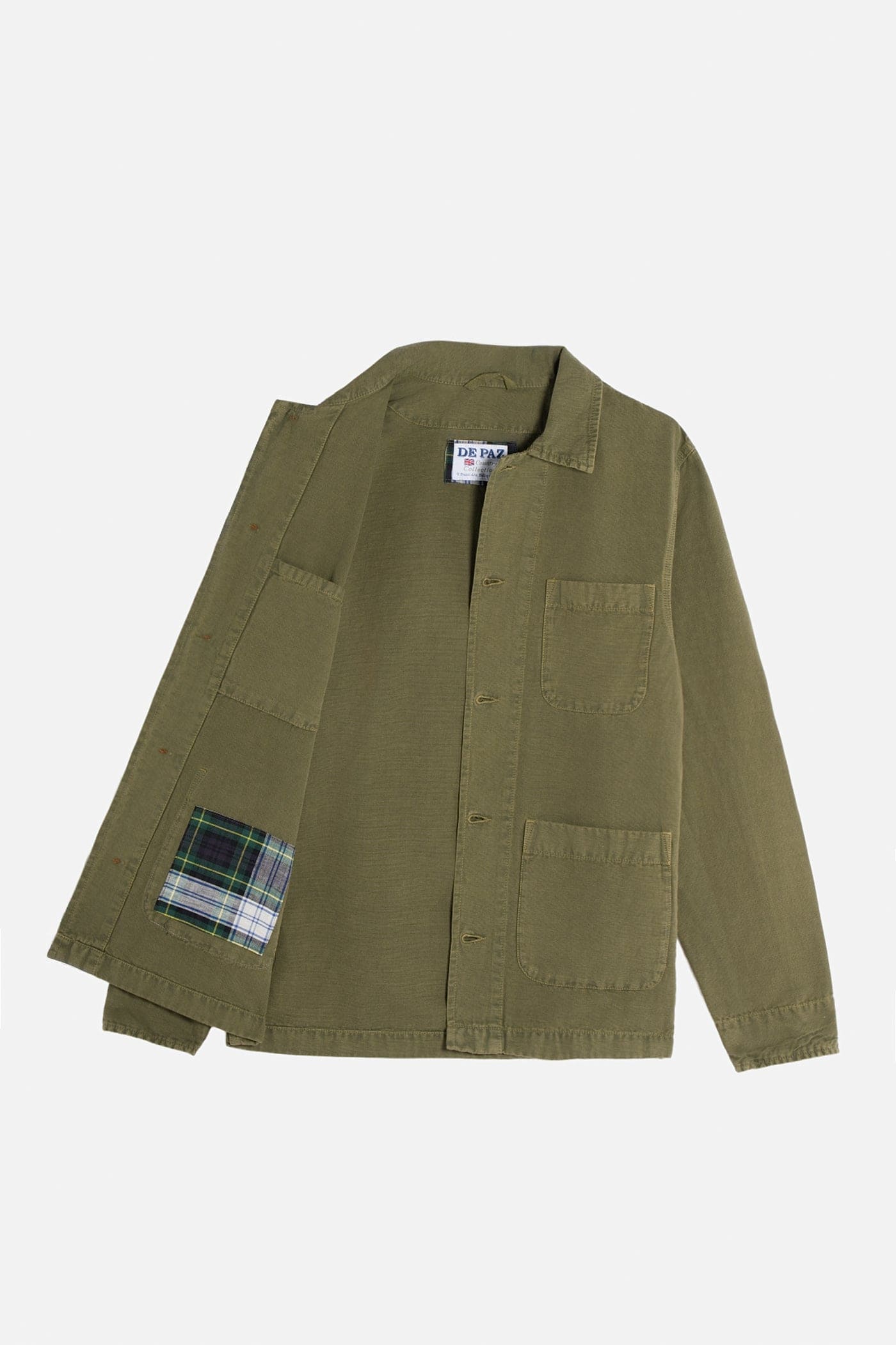 Working Jacket Cotone Lino