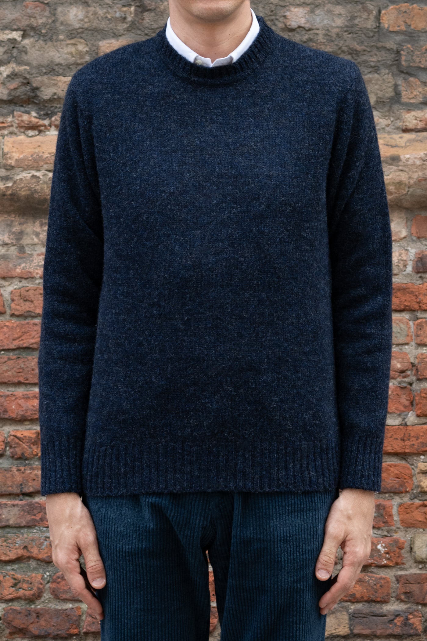 Shetland girocollo